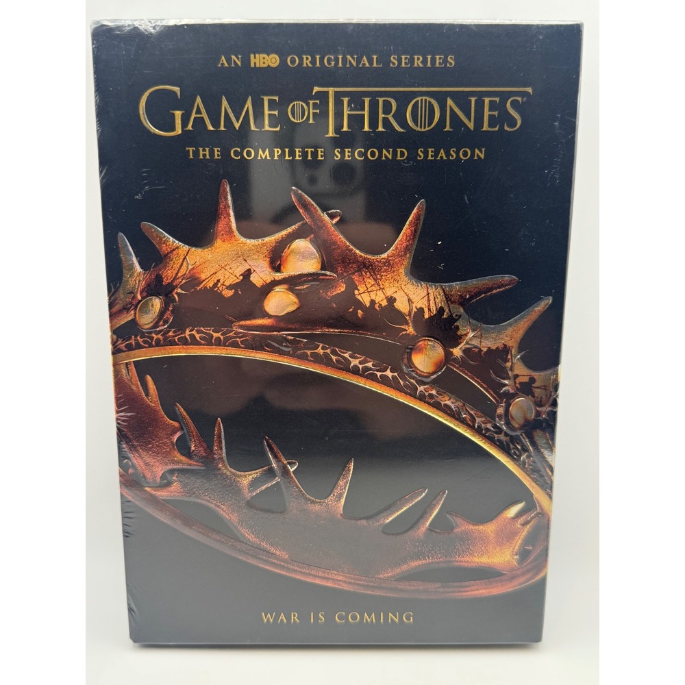 HBO Game of Thrones The Complete Second Season DVD 5-Disc Box Set New Sealed